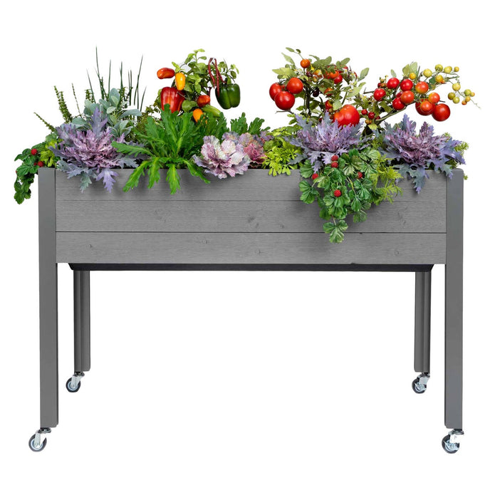 CedarCraft 81 cm (32 in.) Self-watering Elevated Spruce Planter