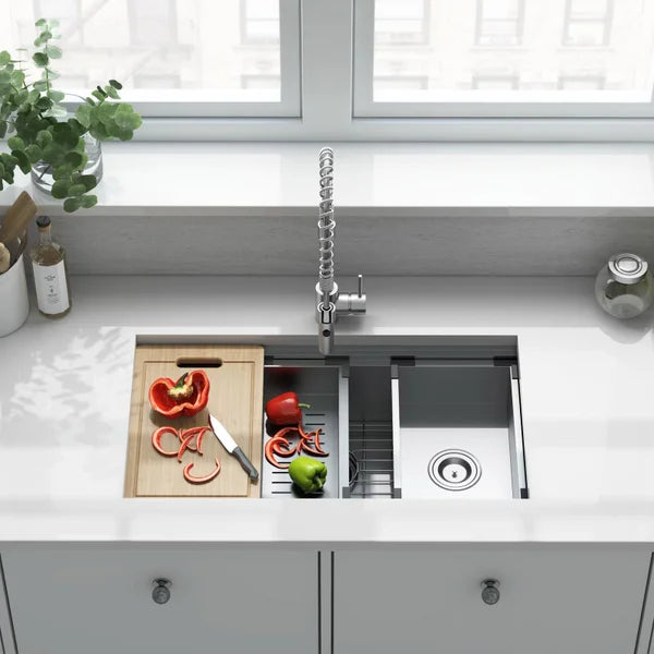 American Standard Chive Single Kitchen Sink Work Station