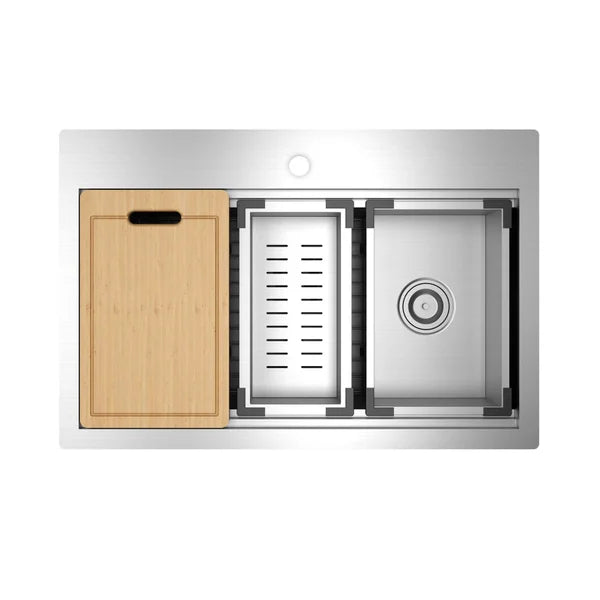 American Standard Chive Single Kitchen Sink Work Station