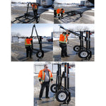 Freedom 4 ft. × 8 ft. Single Axle, 3-in-1 Folding Utility Trailer Kit