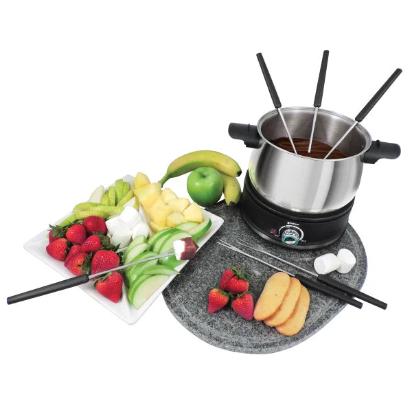Swissmar Arolla 10 Piece Electric Fondue Set