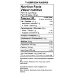 Yupik Thompson Raisins, 2 kg