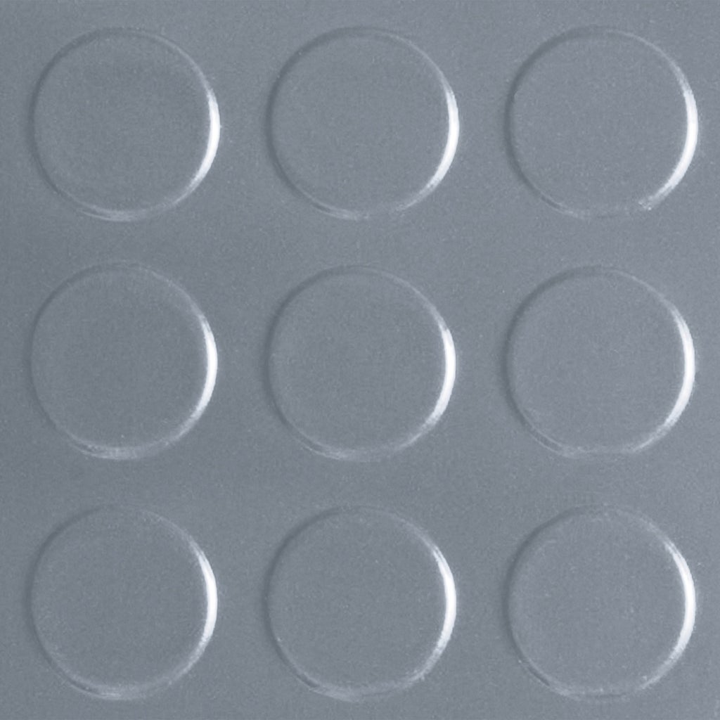 G-Floor Slate Grey Coin Tread Roll Out Flooring, 8.5 ft. × 24 ft.