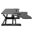 TygerClaw Black Sit-and-stand Adjustable Desk Riser