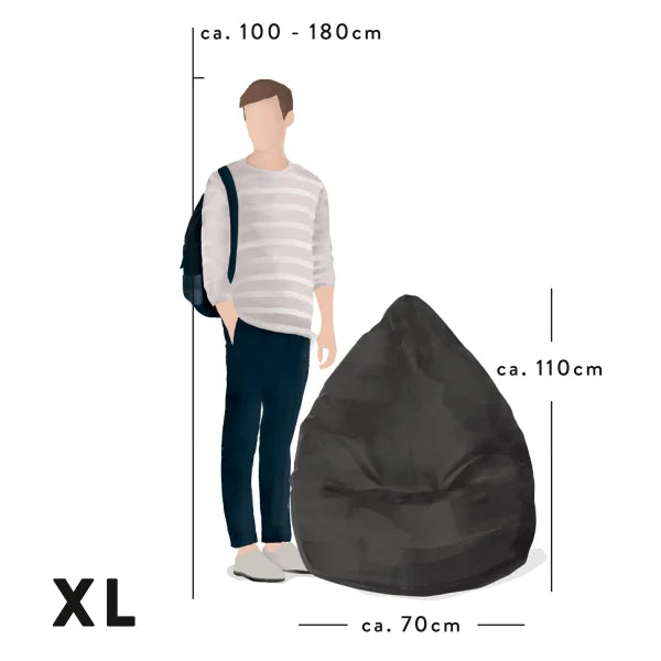 Gouchee Home Harlekin Bean Bag Chair