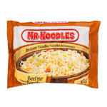 Mr. Noodles Beef Flavour Flat Instant Noodles, 24 x 85 g