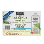 Kirkland Signature Organic Coconut Water, 12 × 330 mL