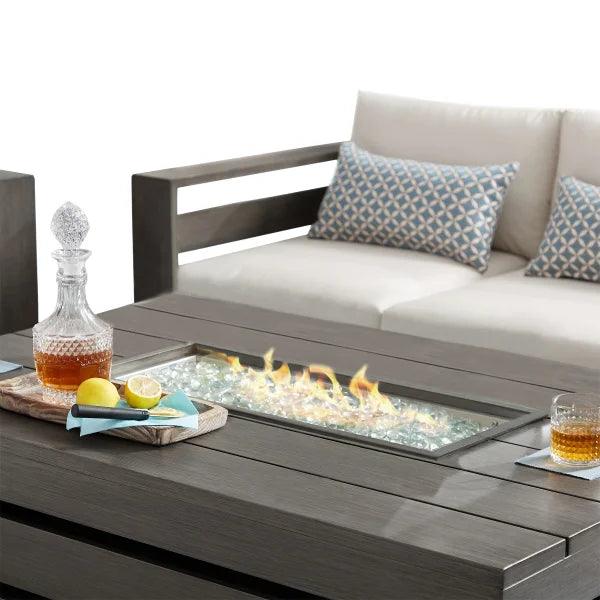 Whitney 5-piece Patio Conversation Set with Fire Table