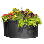 Ellipse Raised Garden Self-watering Planter