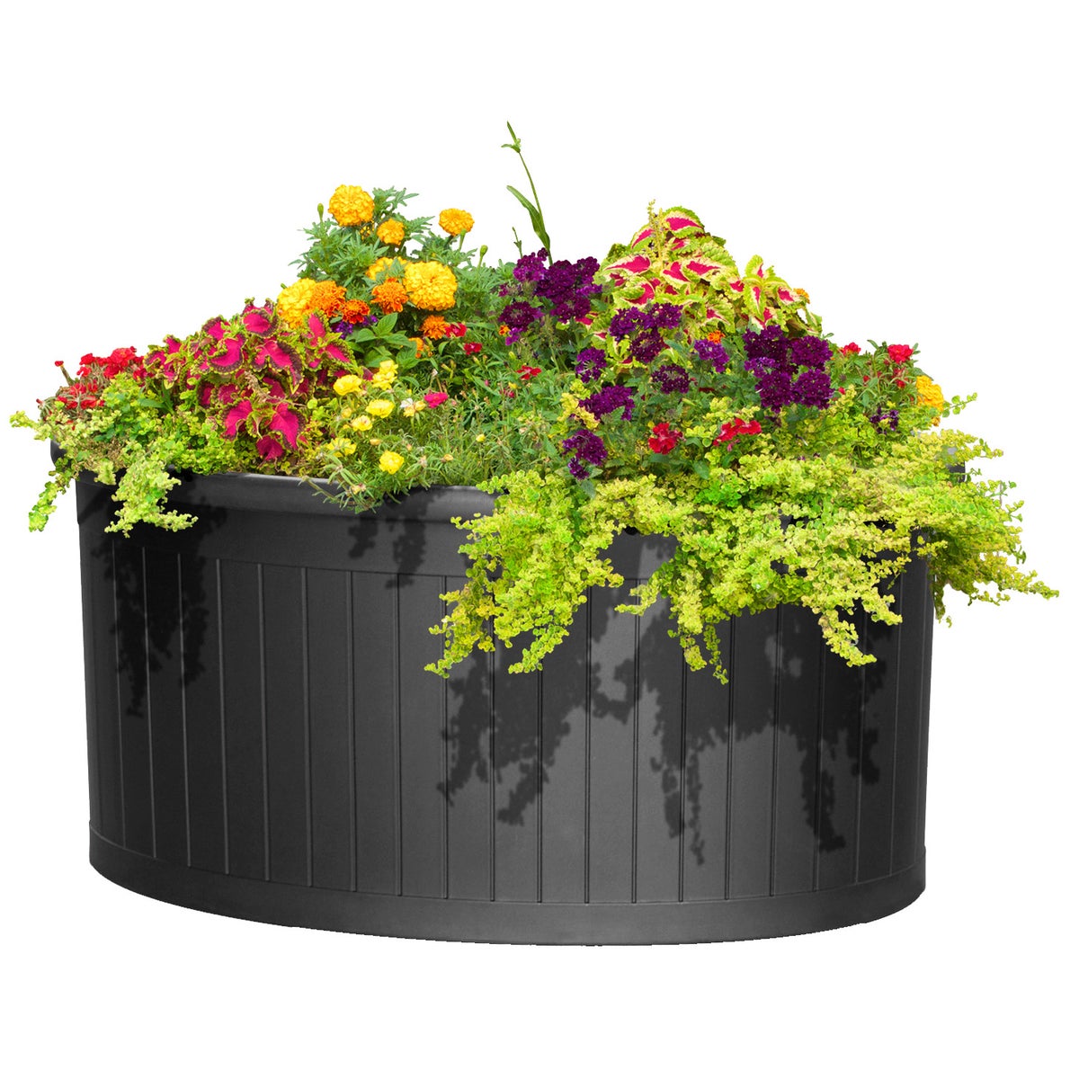 Ellipse Raised Garden Self-watering Planter