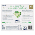 Dove Advanced Care Antiperspirant, 4-pack