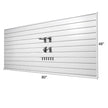 Proslat PVC Slatwall Kit with Hooks