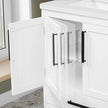 OVE Decors Adrian Vanity with Quartz Top in White