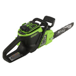 Greenworks 80V 18" 2.0kW Brushless Chainsaw + Extra Chain, 2.0 AH Battery and Charger Included