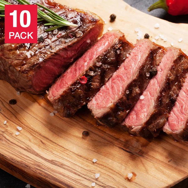 Northfork Bison Sirloin Steaks 224 g (8 oz) x 10 steaks
