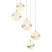 Artika Wavey 5-light LED Pendant Fixture