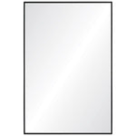 Parker Classic Rectangular Mirror with Black Iron Frame