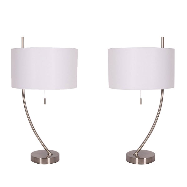 Addison Contemporary Table Lamp, 2-pack