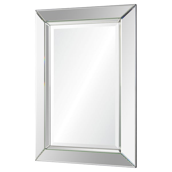 Rogue Rectangular Mirror with Beveled Mirror Frame