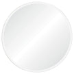 Roxy Classic Round Mirror with Beveled Edge