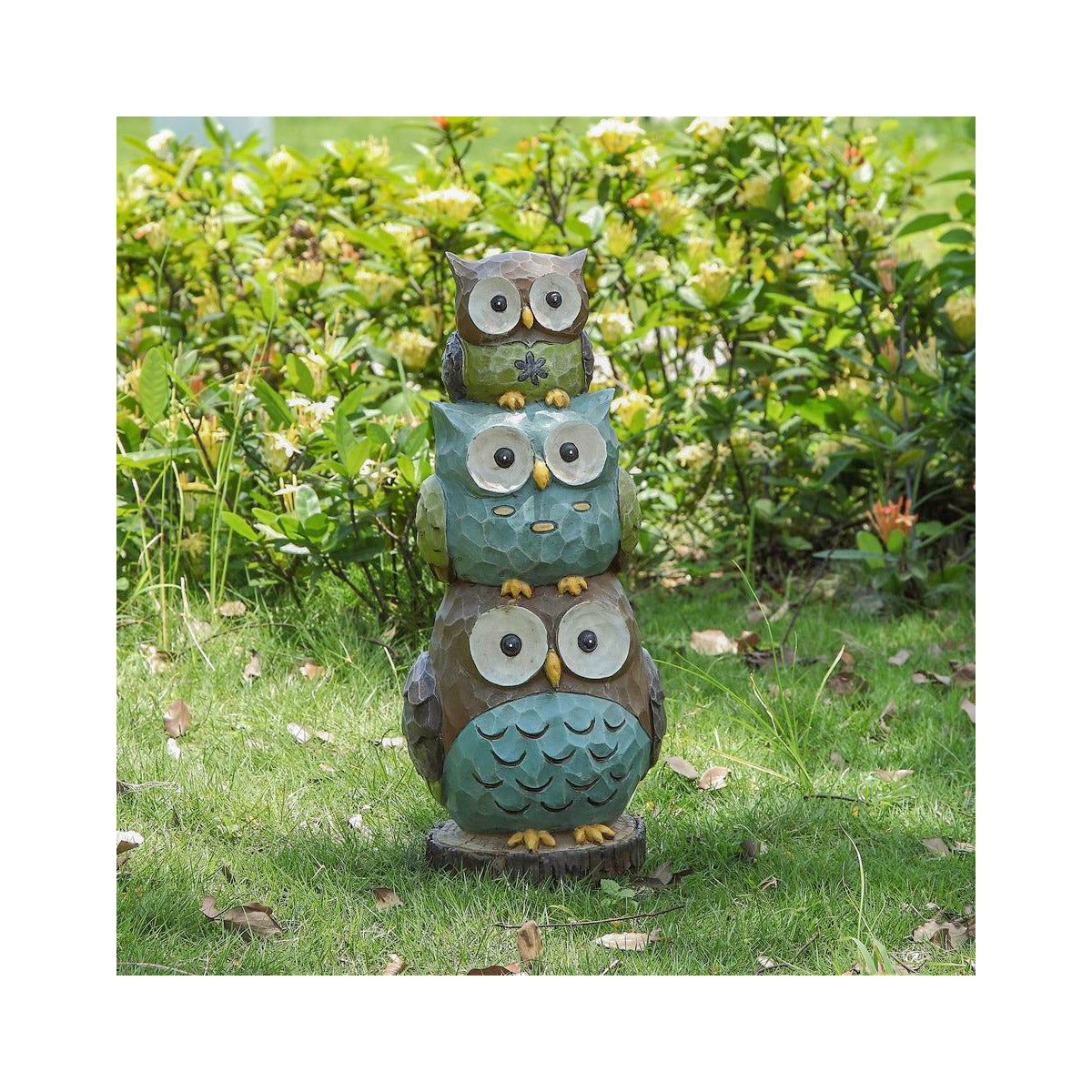 Stacking Owls Statue