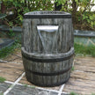 Whiskey Barrel Fountain Planter