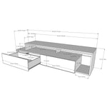Tonik II 177.2 cm (69.8 in.) Television Stand