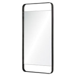 Stratford Industrial-style Mirror with Grey Metal Frame