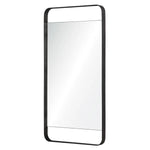 Stratford Industrial-style Mirror with Grey Metal Frame