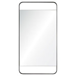 Stratford Industrial-style Mirror with Grey Metal Frame