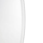 Ollie Frameless Oval Mirror with Beveled Edge