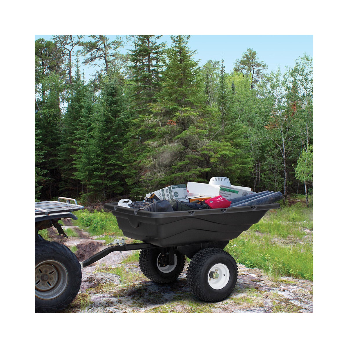 Highlander XL 0.68 m³ (24 ft.³) ATV Trailer