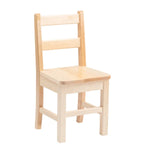 Poitras Solid Hardwood Round Table with 2 Chairs