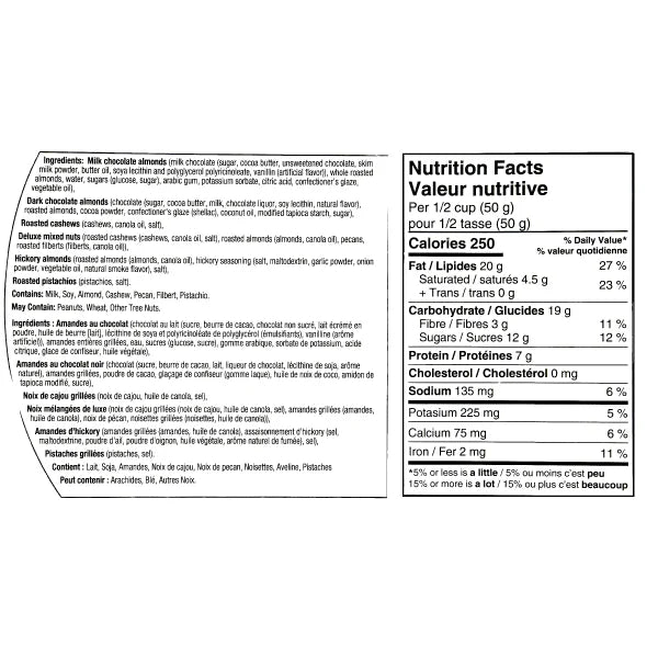 Chocolate & Nut Party Pack Wheels, 6-pack