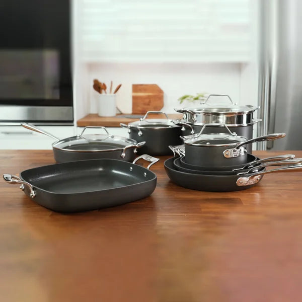 All-Clad Essentials Nonstick Cookware Set, 15-piece