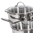 Lagostina Stainless Steel Cookware Set, 12-pieces