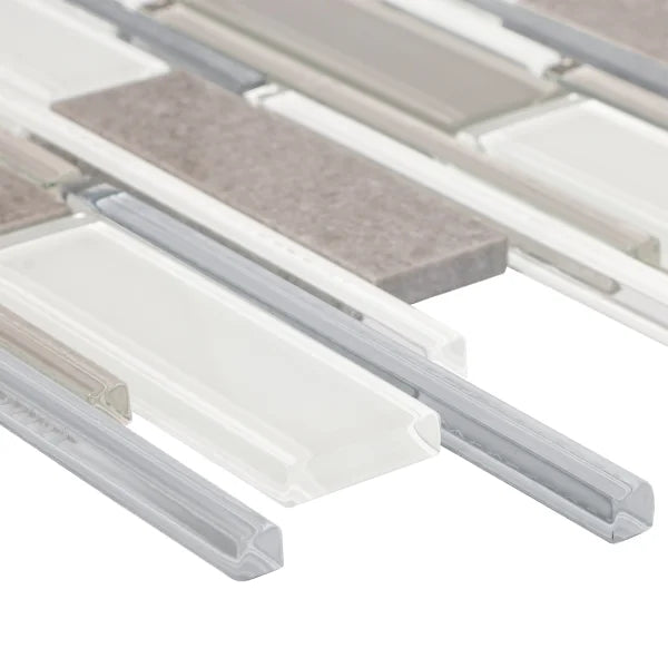 Golden Select Sierra Light Grey Mosaic Wall Tile