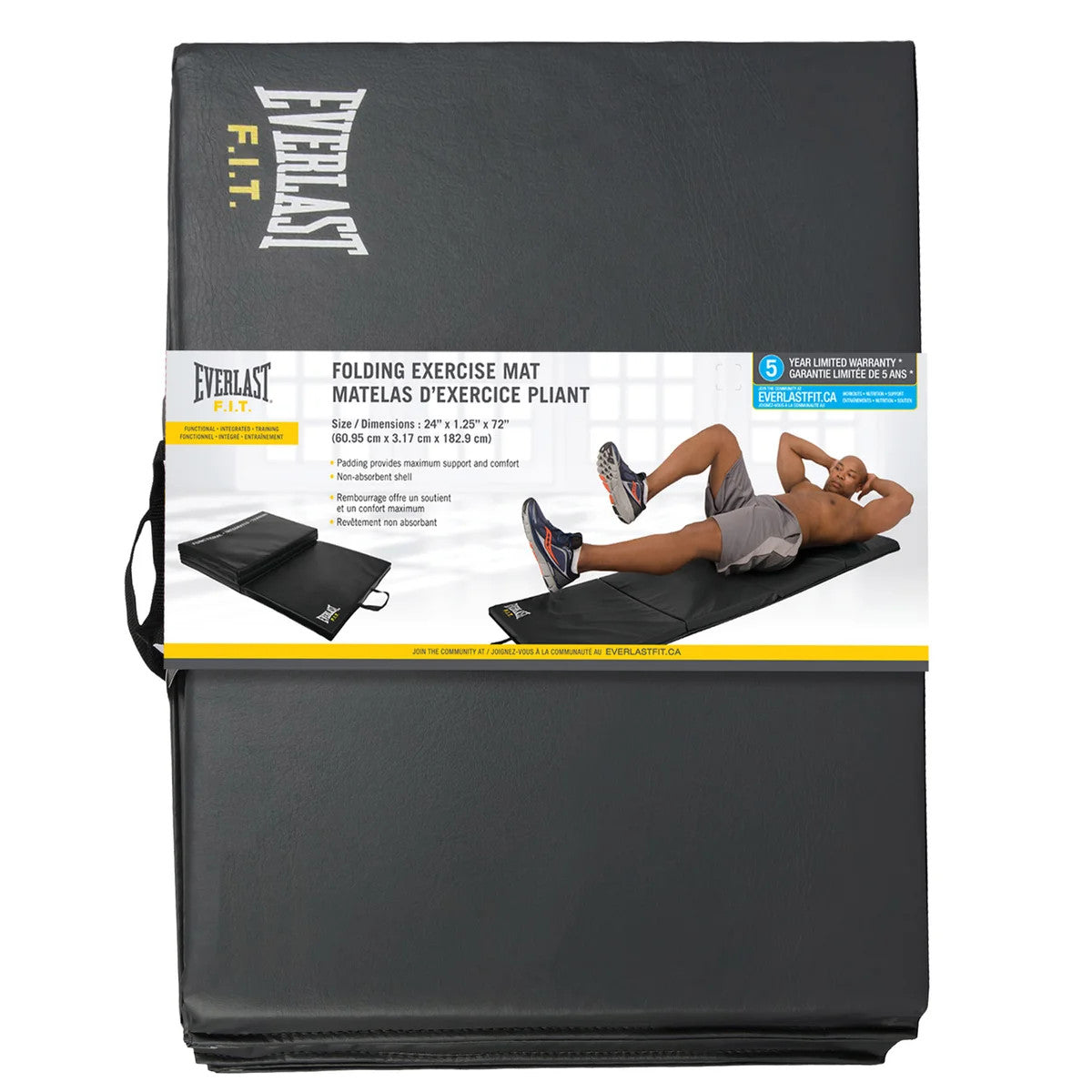 Everlast Folding Gym Mat