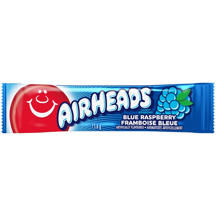 Airheads Blue Raspberry Candies, 36 × 15.6 g