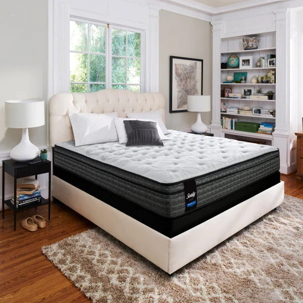 Sealy Foxbridge with Posturepedic Technology Cushion Firm Eurotop King Mattress or Set