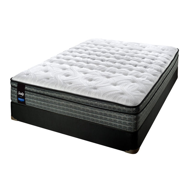Sealy Foxbridge with Posturepedic Technology Cushion Firm Eurotop Double Mattress or Set