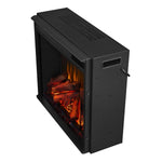 Real Flame Hollis Black Electric Fireplace