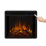 Real Flame Hollis Black Electric Fireplace