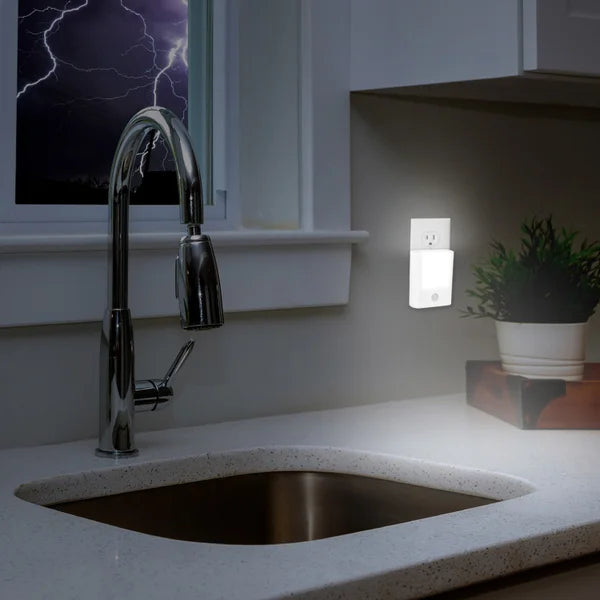 Camelion 3-IN-1 Power Failure LED Night Light, 6-pack