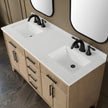 Loxley Rowe Marbella Vanity in Sahara Birch with Quartz Top