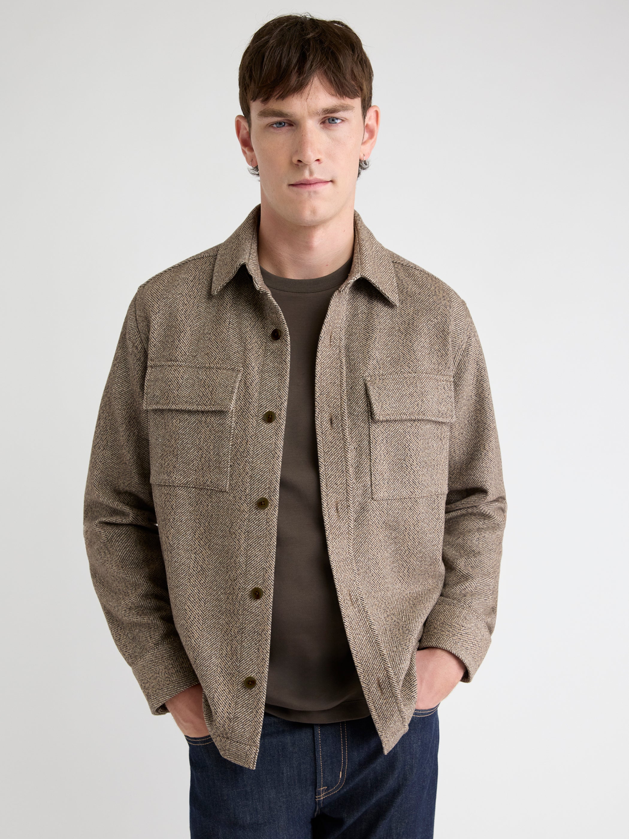 Herringbone Overshirt