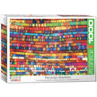Eurographics 2 PK Puzzle Set Colors of the World Peruvian Blankets and Asian Lanterns 1000 pc