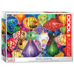 Eurographics 2 PK Puzzle Set Colors of the World Peruvian Blankets and Asian Lanterns 1000 pc