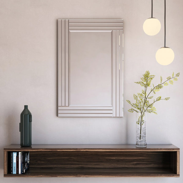 Appollo Essex Modern Mirror 61 cm x 91 cm (24 in. x 36 in.)