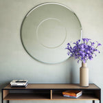 Appollo Oakley Modern Round Mirror, 91 cm (36 in.)